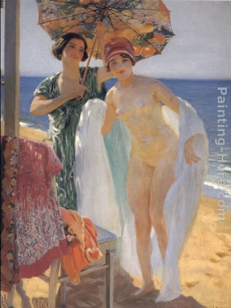 Laureano Barrau After The Swim
